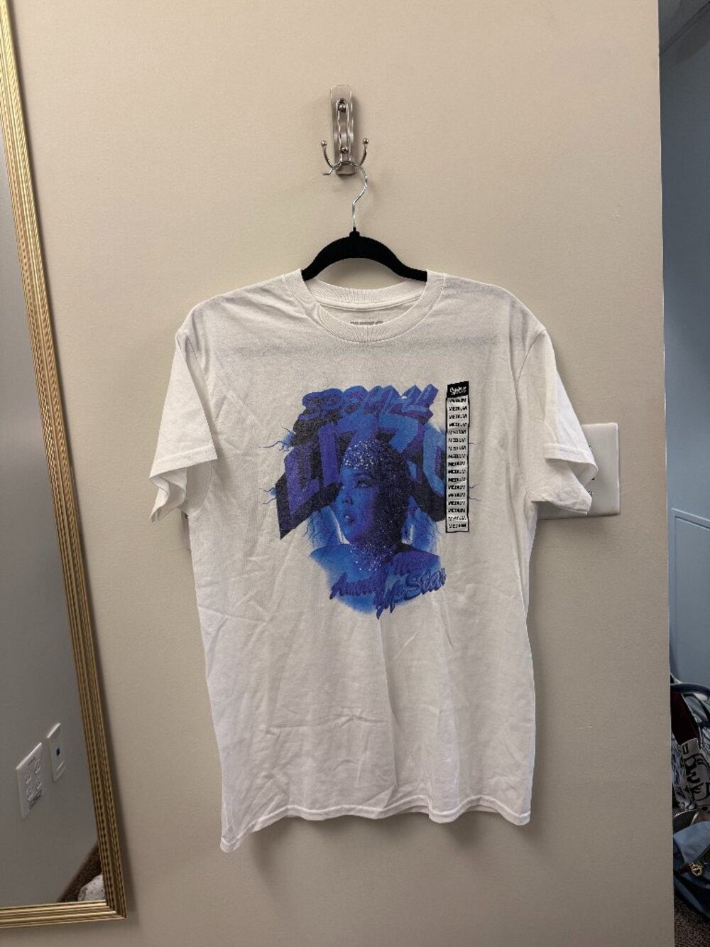 brand new, never worn lizzo t shirt